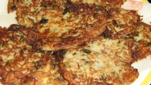 Recette des galettes de pomme de terre de ma maman