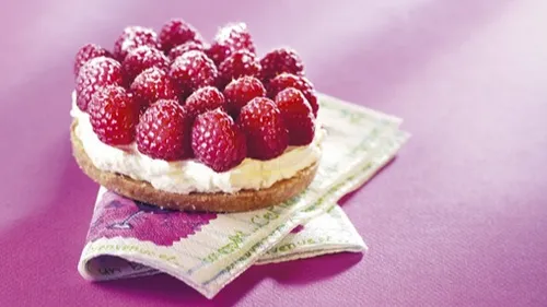 Tartelette framboise, mascarpone (très facile)