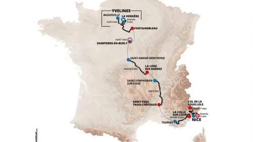 Paris-Nice perturbé par la météo : la 7ᵉ étape fortement modifiée