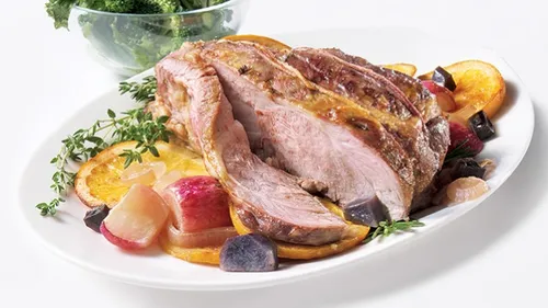 Gigot d'agneau à la bière 