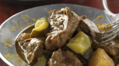Colombo, délicieux mijoté de bœuf à l'antillaise