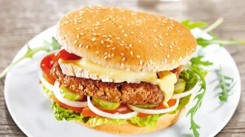 Hamburger maison au munster
