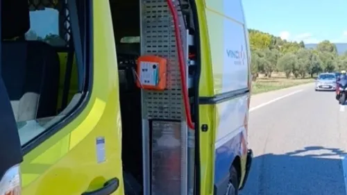 Puget-Ville : un fourgon Vinci Autoroutes percuté sur l’A57