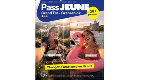 Pass Grenzenlos : voyager sans frontières pour 29 euros cet été