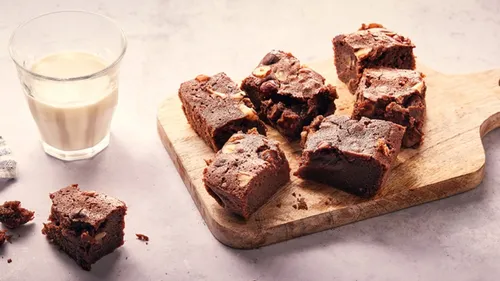 Brownie sans gluten aux noisettes et farine de sarrazin 