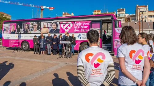 Cannes : trois journées de dépistage gratuit avec le Bus du Cœur...