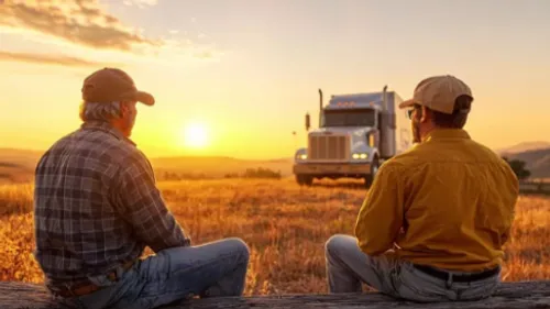 Le tout premier camion corbillard en France rend un hommage inédit...