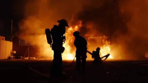 Trois personnes ont été blessées dans l'incendie d'un bâtiment...