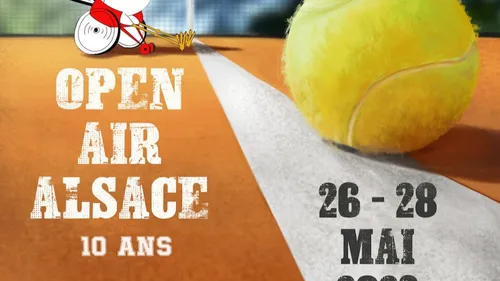 L'Open Air Alsace, tournoi de tennis fauteuil 