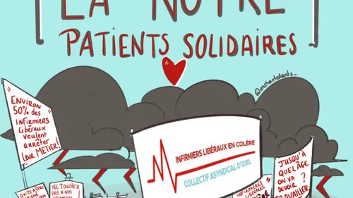 La colère des infirmiers libéraux