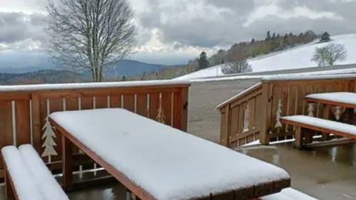 La neige fait son retour en Alsace