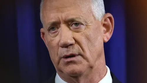 Conflit dans la bande de Gaza : Benny Gantz, chef de l'opposition...