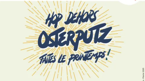 Hop dehors, Osterputz à Mulhouse