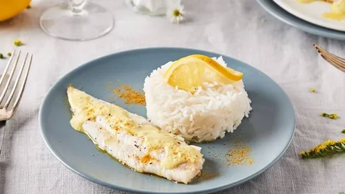 Filets de carrelet au curry