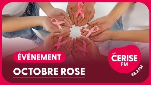 EN ROUTE POUR OCTOBRE ROSE AVEC CERISE FM !