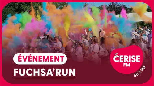 Cerise FM à la Fuch'sa Run à Chalampé pour Octobre Rose !