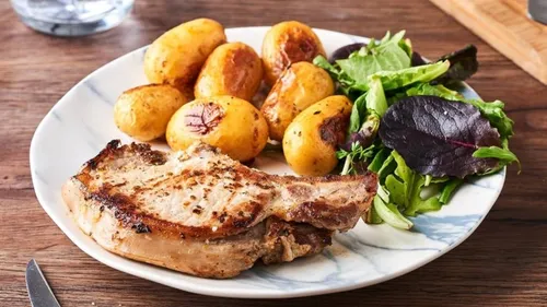 Côtelettes de porc au gingembre