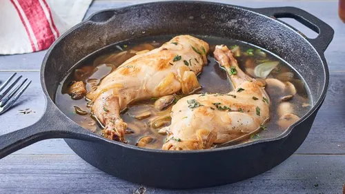 Cuisses de lapin à la bière