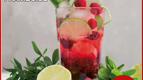 Mojito à la framboise de la distillerie MEYER'S