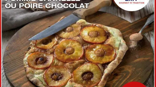 Tarte Flambée Pommes Cannelle