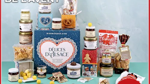 Gagnez votre calendrier de l'avent "Délices d'Alsace" avec...