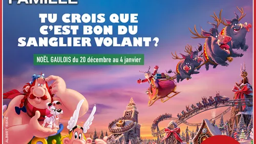 Gagnez vos pass famille pour le Parc Astérix !