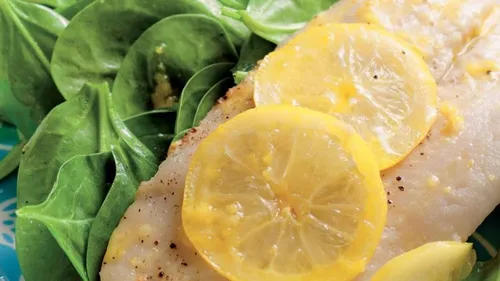 Filet de cabillaud et épinards