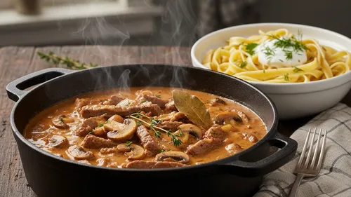  Boeuf Stroganov