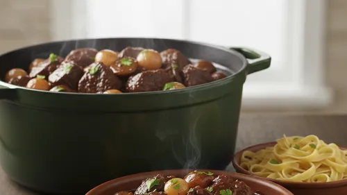 Bœuf bourguignon traditionnel