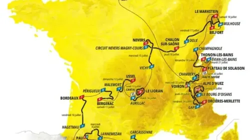 Tour de France 2026 : Un tracé officialisé, cap sur l’Alsace le 18...