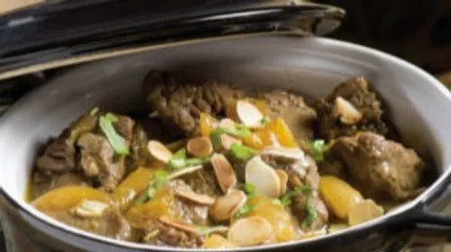 Mijoté d'agneau aux abricots