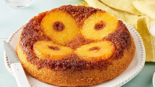 Gâteau moelleux à l'ananas