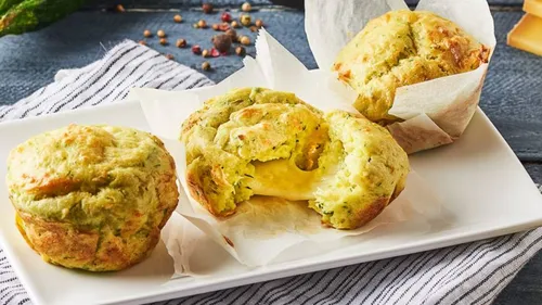 Moelleux aux courgettes et comté