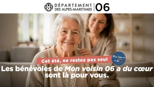 Mon Voisin 06 a du Cœur : devenez bénévole près de chez vous