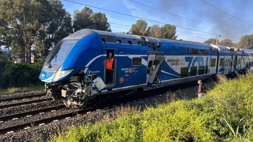 Accident mortel entre un TER et un poids lourd à Saint-Raphaël