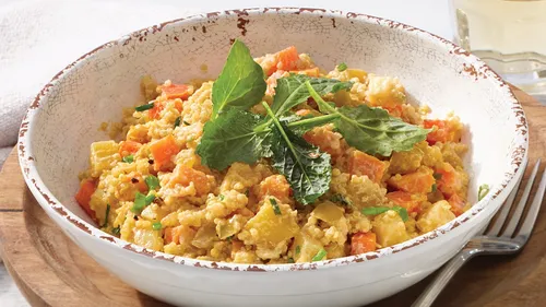 Risotto de quinoa et légumes d'hiver