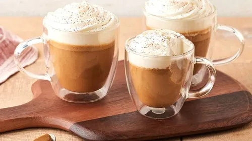 Pana cotta version capuccino (ou chocolat viennois) 