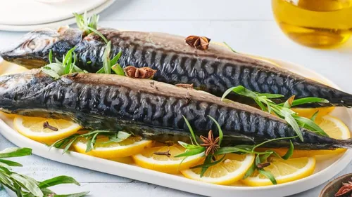 Maquereaux grillés aux herbes