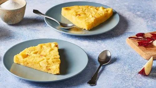 Gâteau aux pommes au micro-ondes