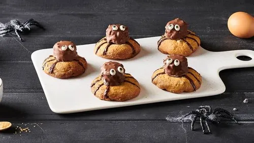Cookies araignées pour Halloween