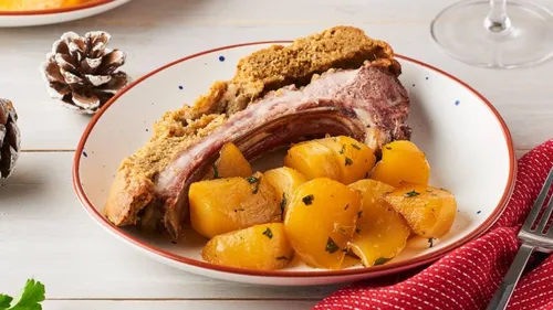 Carré d'agneau en croute