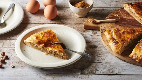 Galette des rois à la noisette