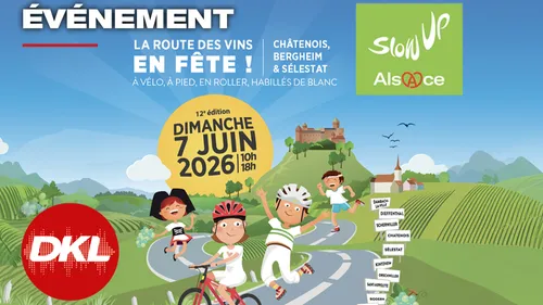 DKL partenaire du SlowUp Alsace !