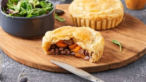 Tourte au bœuf
