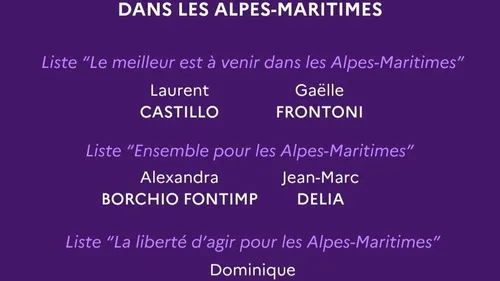 SÉNATORIALES DANS LES ALPES-MARITIMES : TROIS SIÈGES POUR LES...