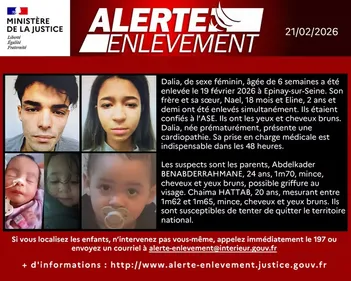 Seine-Saint-Denis : une fillette retrouvée, deux enfants toujours...