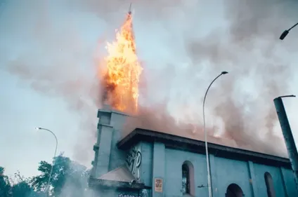 Un incendie endommage lourdement l’église Saint-Étienne de Cernay