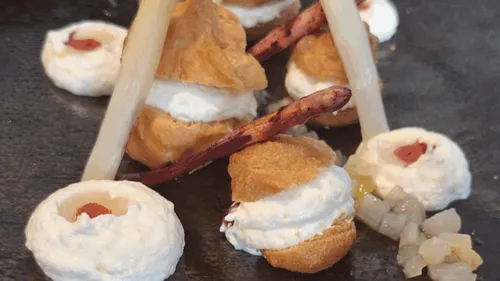 Choux à la crème aux asperges d’Alsace