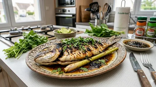 Dorade à la sauce Thaï