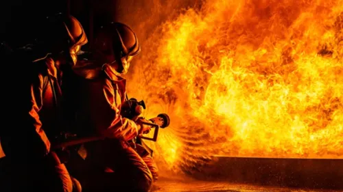 Un incendie détruit un hangar et 300 tonnes de foin dans une ferme...